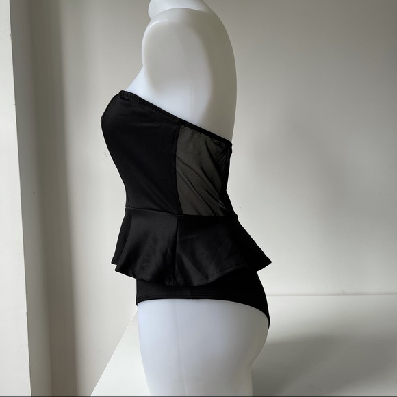 Peplum Bodysuit lingerie - Picture 4 of 6